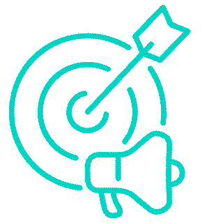 Animeret marketing ikon